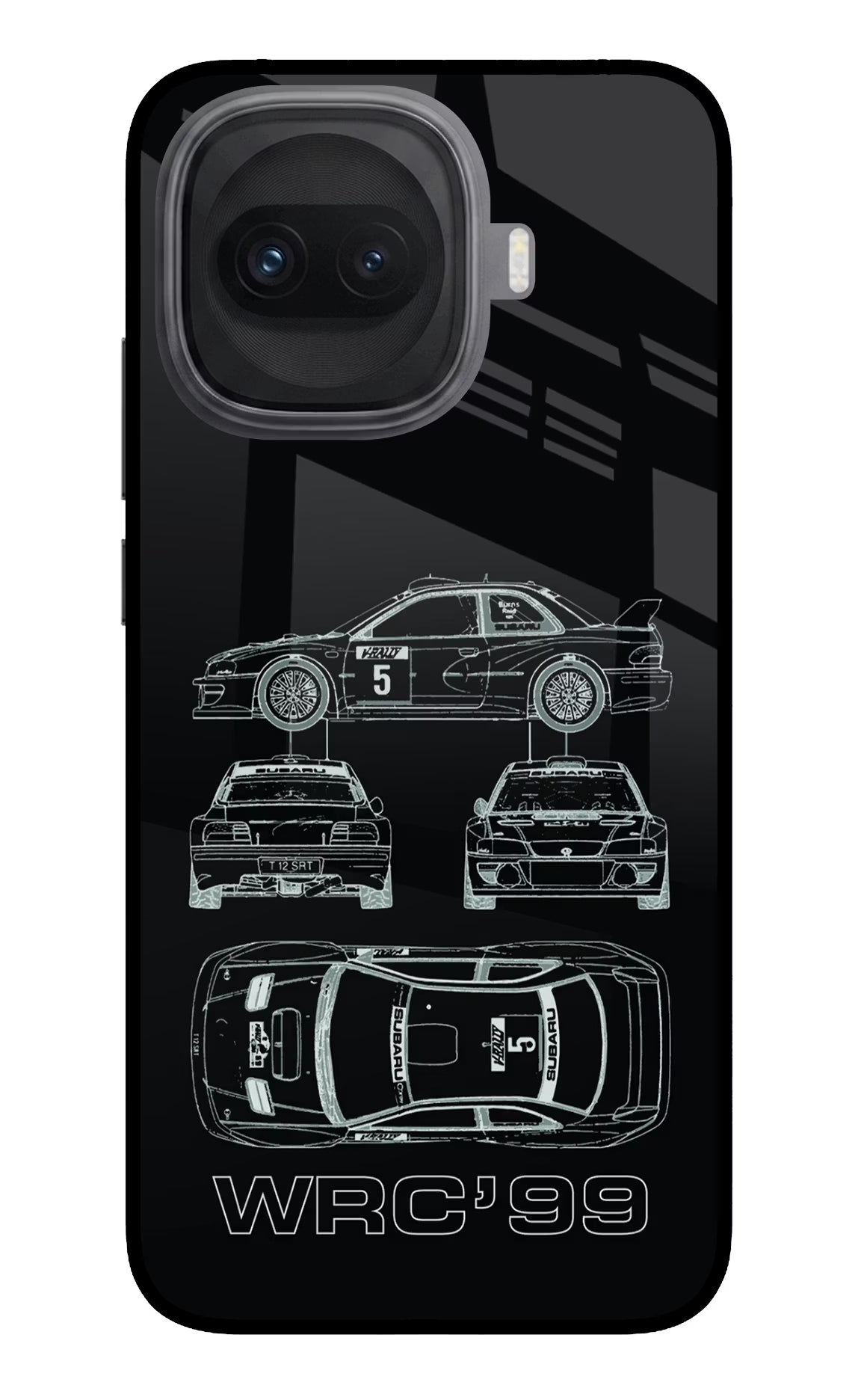 WRC'99 iQOO 15R 5G Glass Case