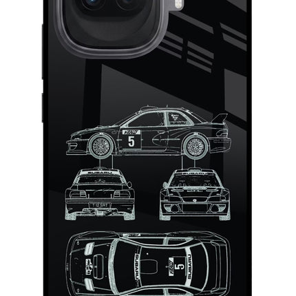 WRC'99 iQOO 15R 5G Glass Case Back Cover by Casekaro