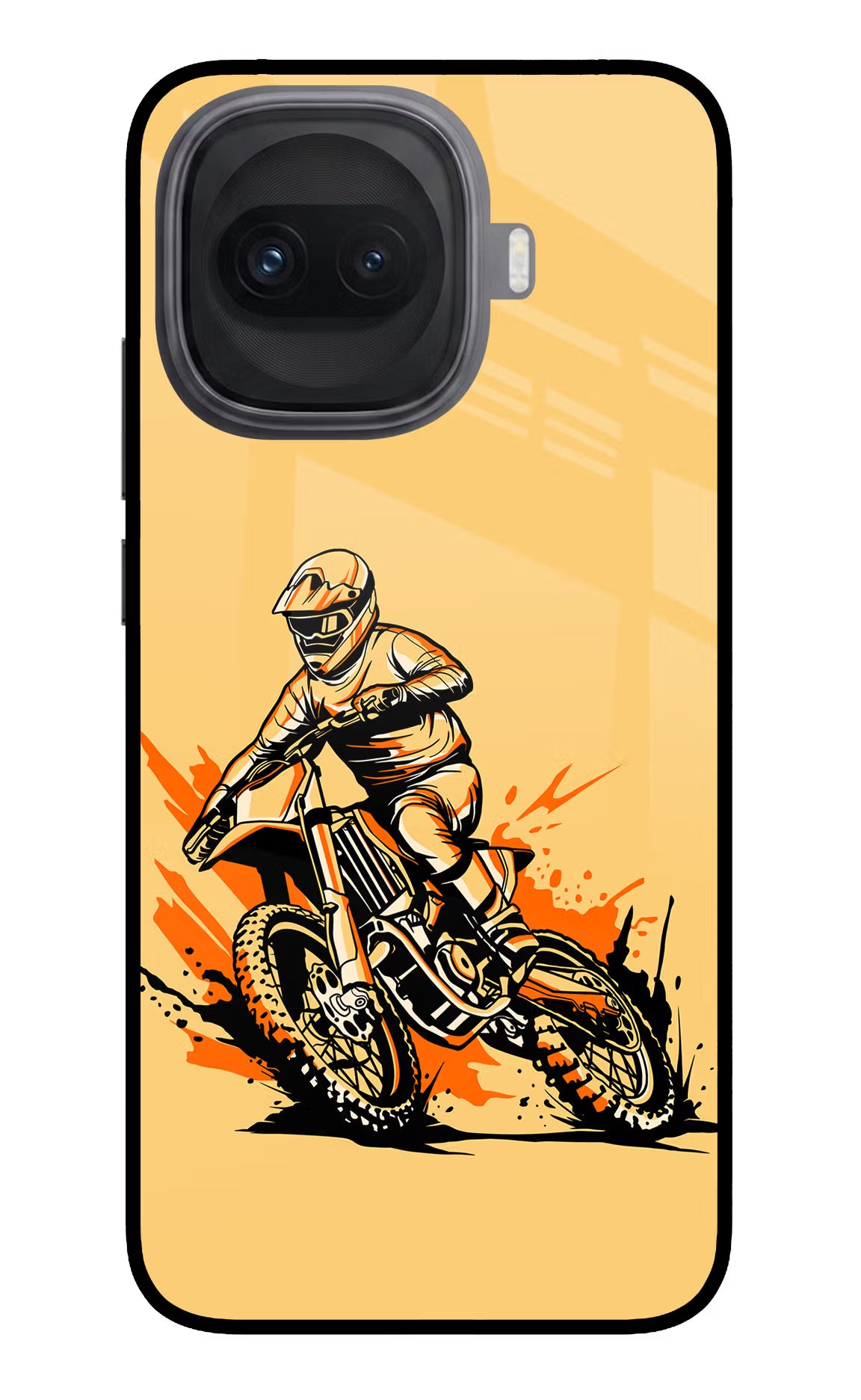 Off-Road Fury iQOO 15R 5G Glass Case Back Cover by Casekaro