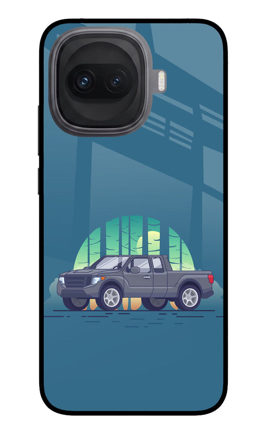 Retro Garage Vibe iQOO 15R 5G Glass Case