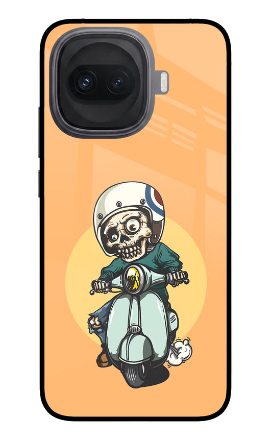 Undead Biker iQOO 15R 5G Glass Case