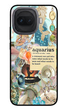 Aquarius Zodiac iQOO 15R 5G Glass Case