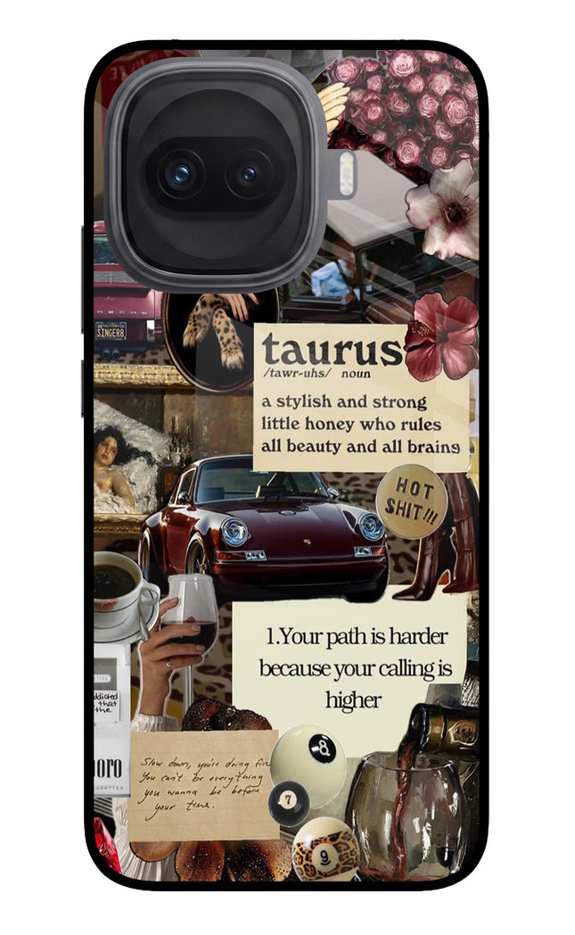 Taurus Zodiac iQOO 15R 5G Glass Case