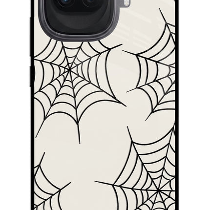 Spider Web iQOO 15R 5G Glass Case