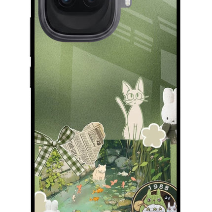 Aesthetic anime iQOO 15R 5G Glass Case