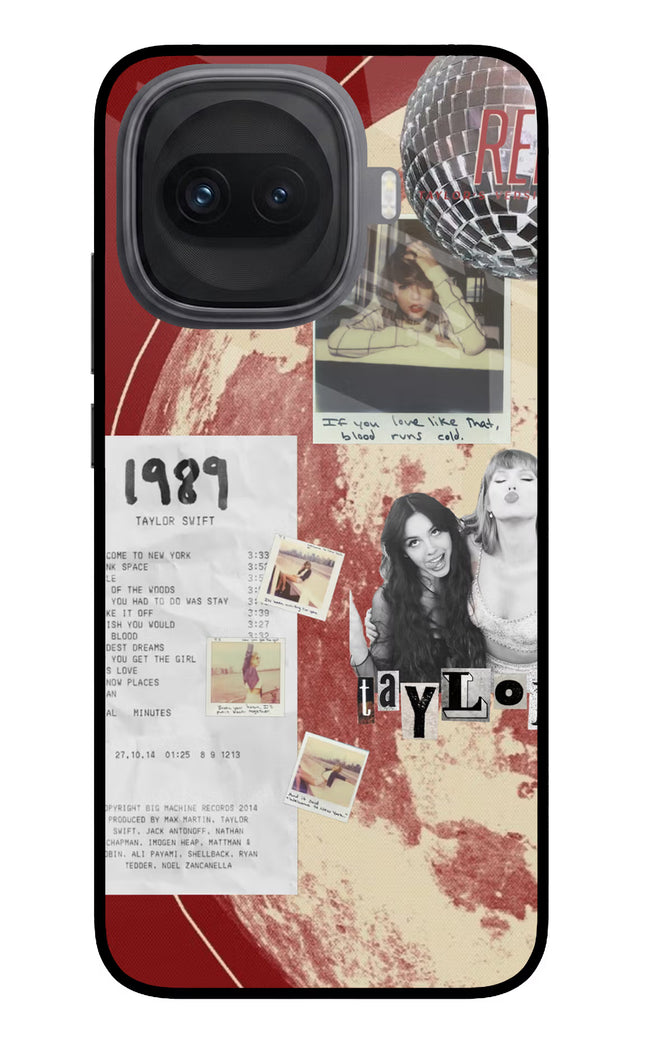 Taylor Swift iQOO 15R 5G Glass Case