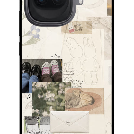 Soft Aesthetic iQOO 15R 5G Glass Case