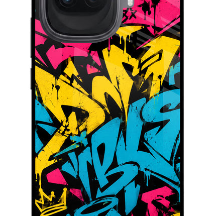Graffiti Vibe iQOO 15R 5G Glass Case