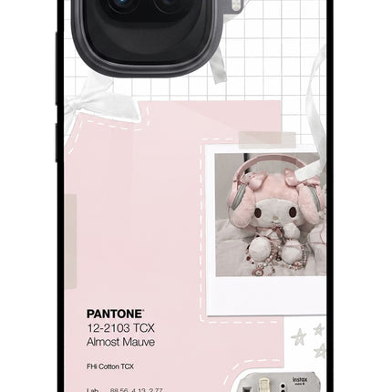Pantone Asthetic iQOO 15R 5G Glass Case