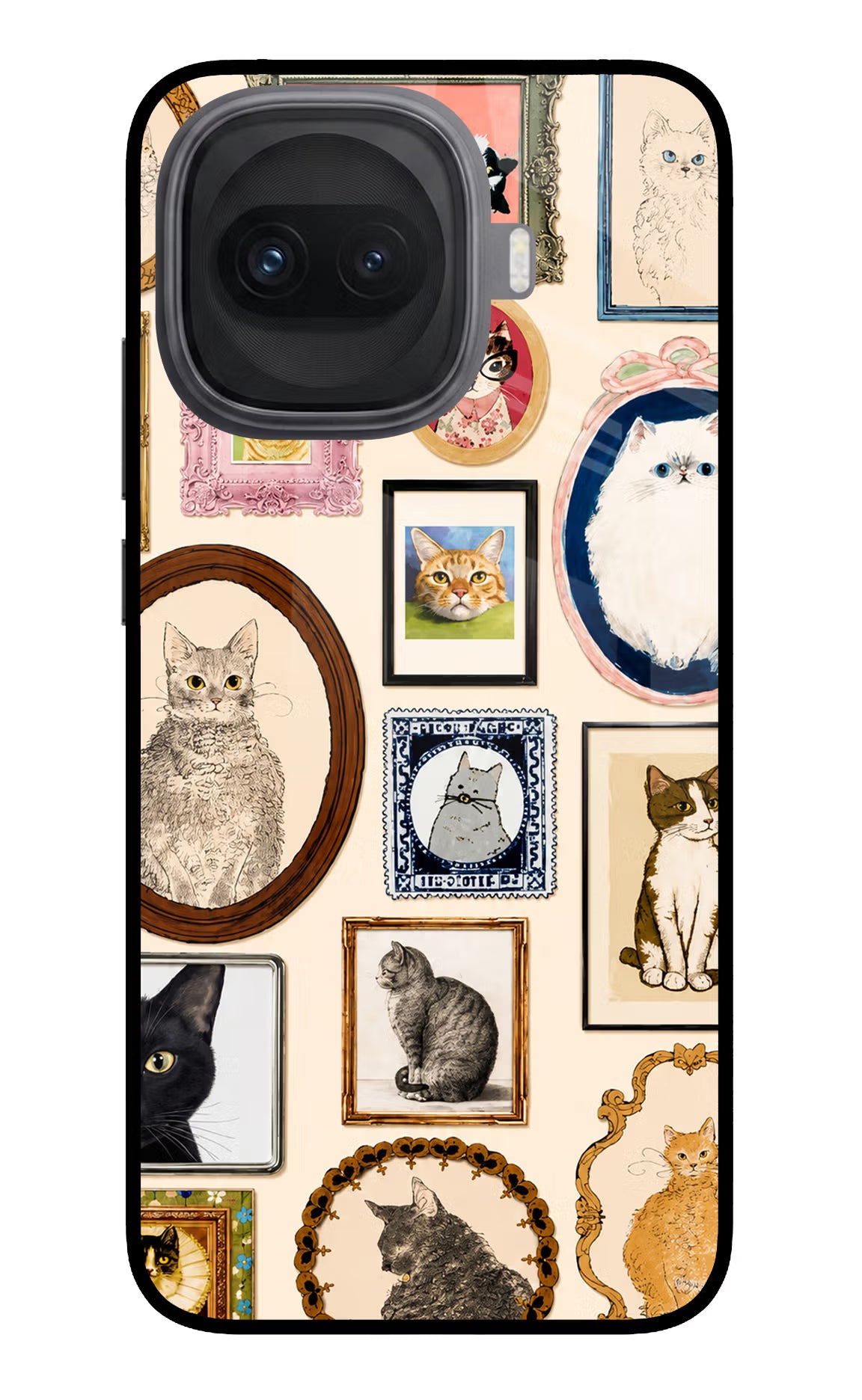 Mirror Cats iQOO 15R 5G Glass Case