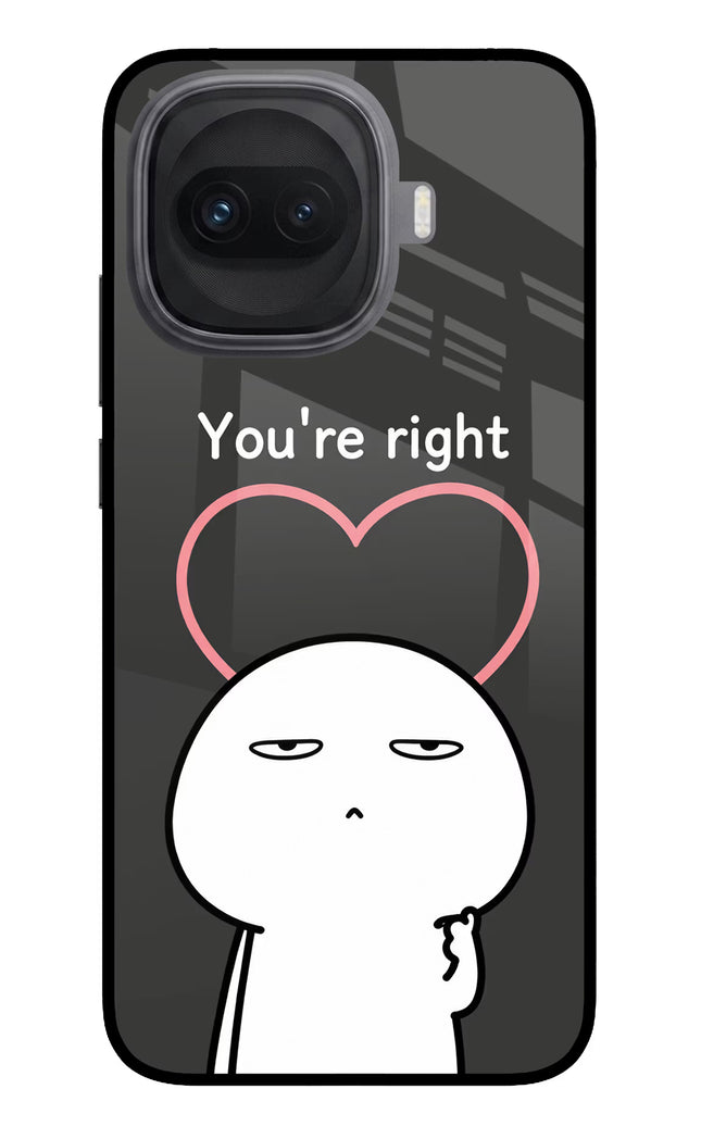 You're Right iQOO 15R 5G Glass Case