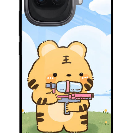 Tiger Treat iQOO 15R 5G Glass Case
