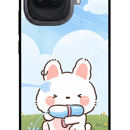 Bunny Treat iQOO 15R 5G Glass Case