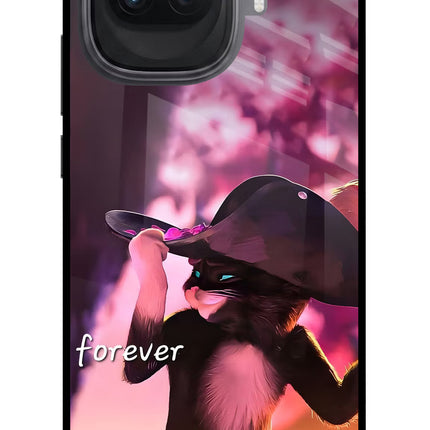 Forever Cat iQOO 15R 5G Glass Case