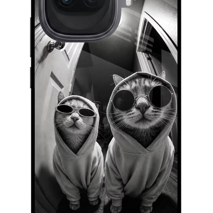 Hood Cats iQOO 15R 5G Glass Case