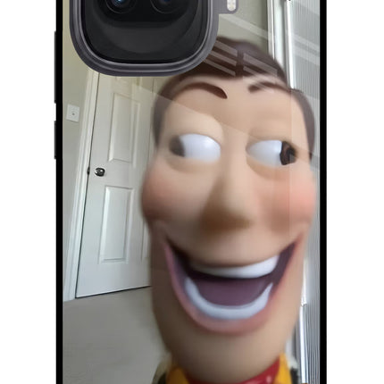 Side Eye Woody iQOO 15R 5G Glass Case