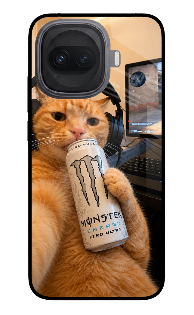 Gamer Cat Energy iQOO 15R 5G Glass Case