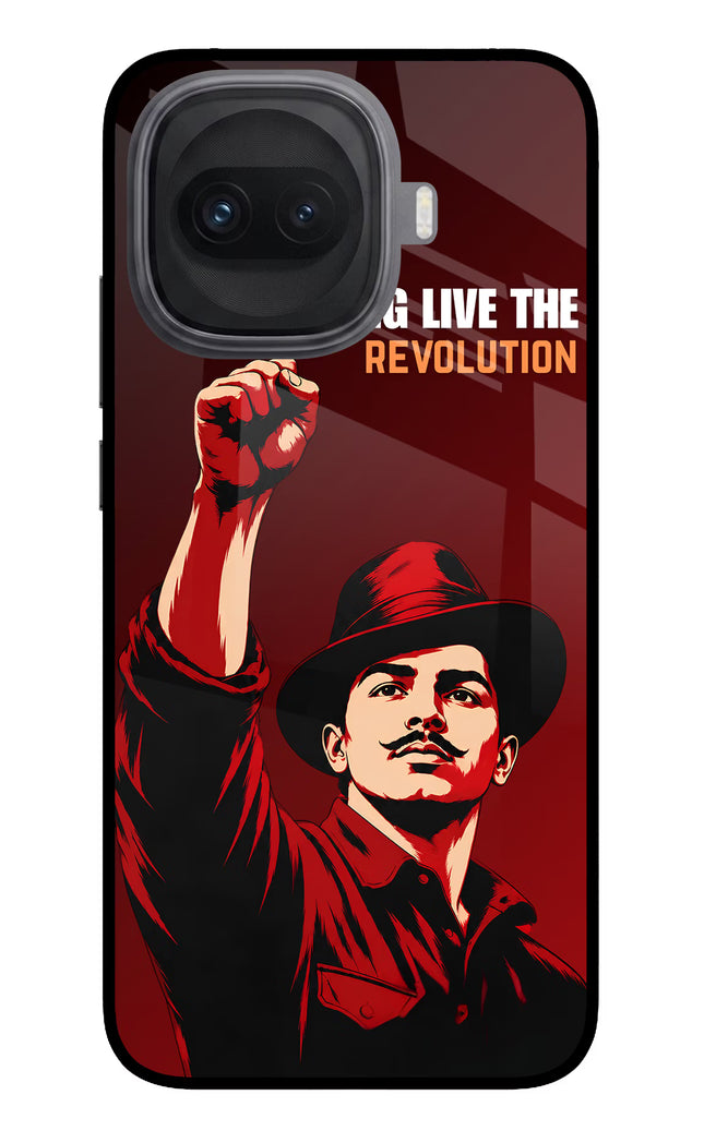 Bhagat Singh Revolution iQOO 15R 5G Glass Case