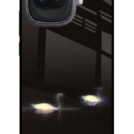 Silent Swans iQOO 15R 5G Glass Case