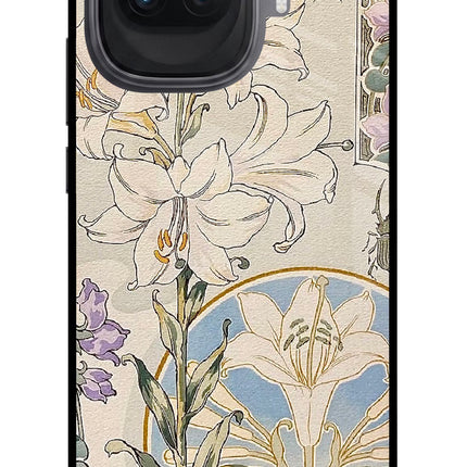 White Lily iQOO 15R 5G Glass Case