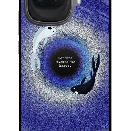 Dark Koi iQOO 15R 5G Glass Case