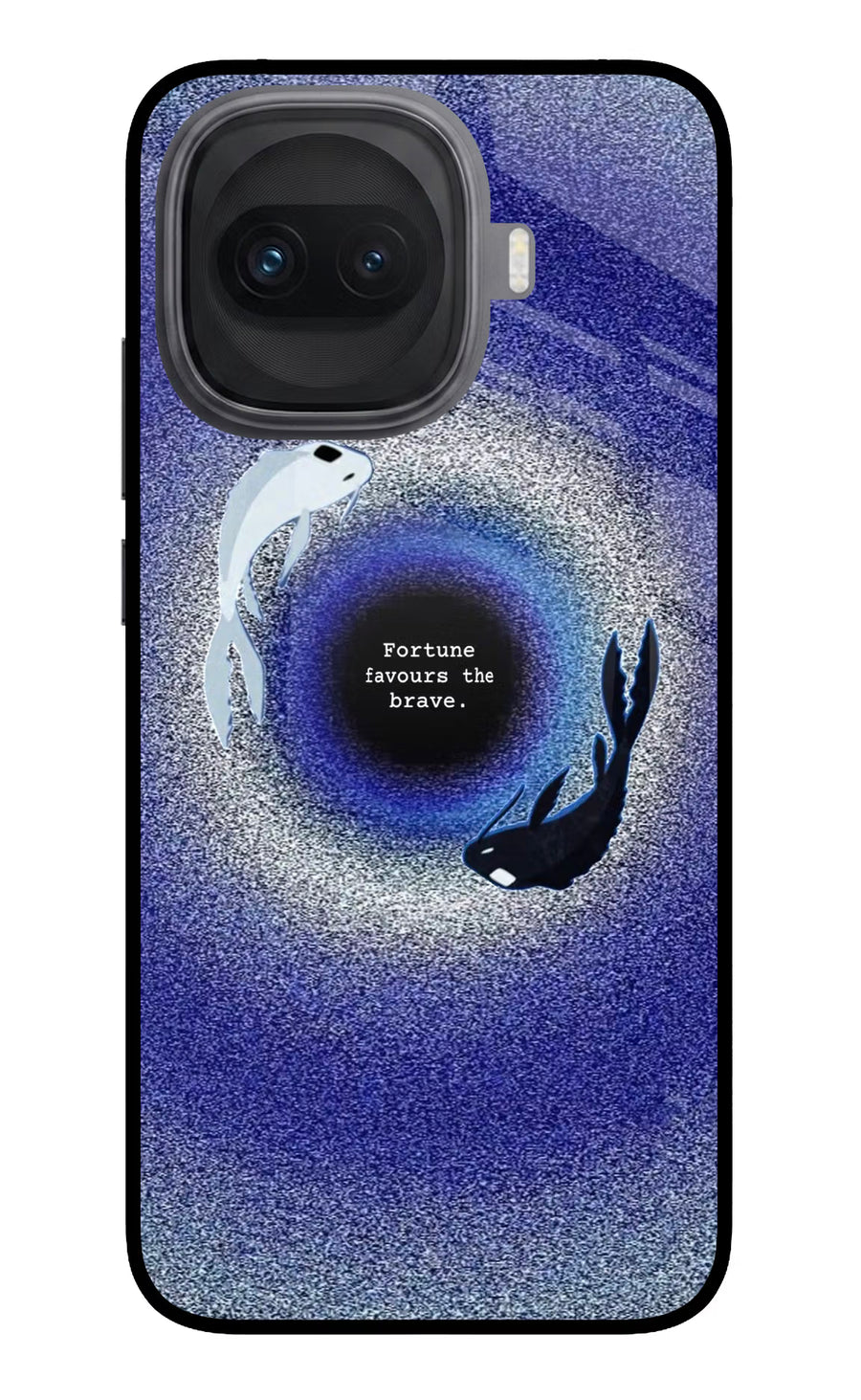 Dark Koi iQOO 15R 5G Back Cover, Glass case