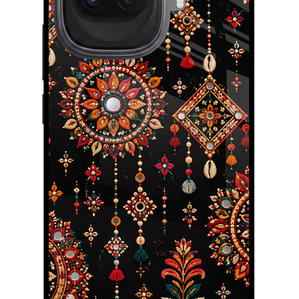 Boho Noir iQOO 15R 5G Glass Case
