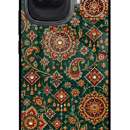 Green Pataka iQOO 15R 5G Glass Case
