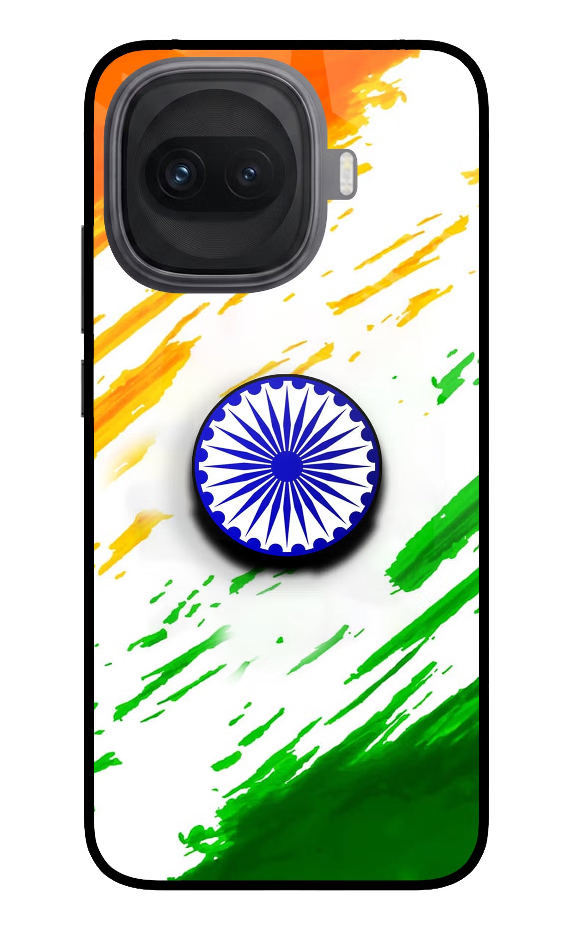 Indian Flag Ashoka Chakra iQOO 15R 5G Pop Case by Casekaro
