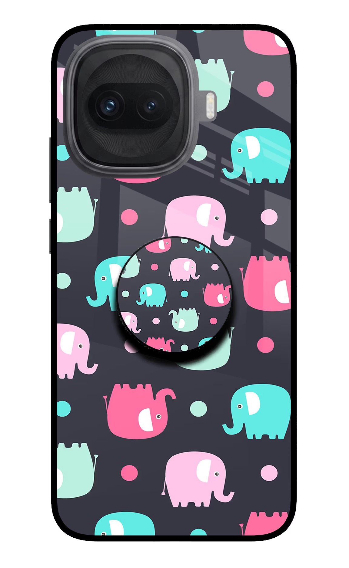Baby Elephants iQOO 15R 5G Pop Case by Casekaro