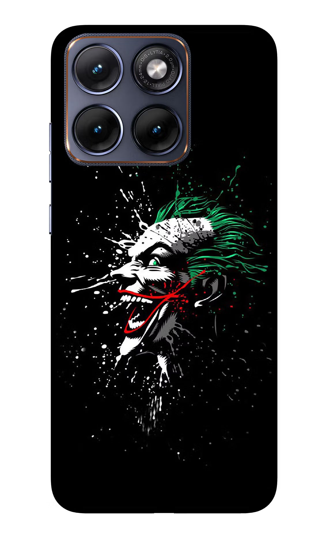 Joker Moto Edge 70 Fusion Glass Case Back Cover by Casekaro