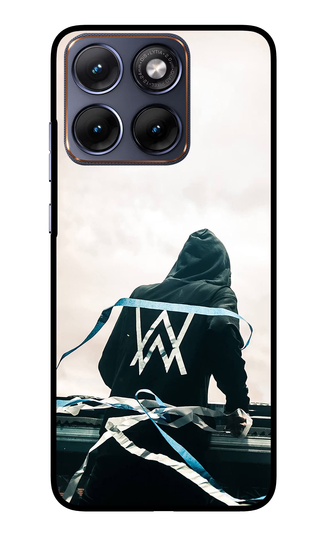 Alan Walker Moto Edge 70 Fusion Glass Case