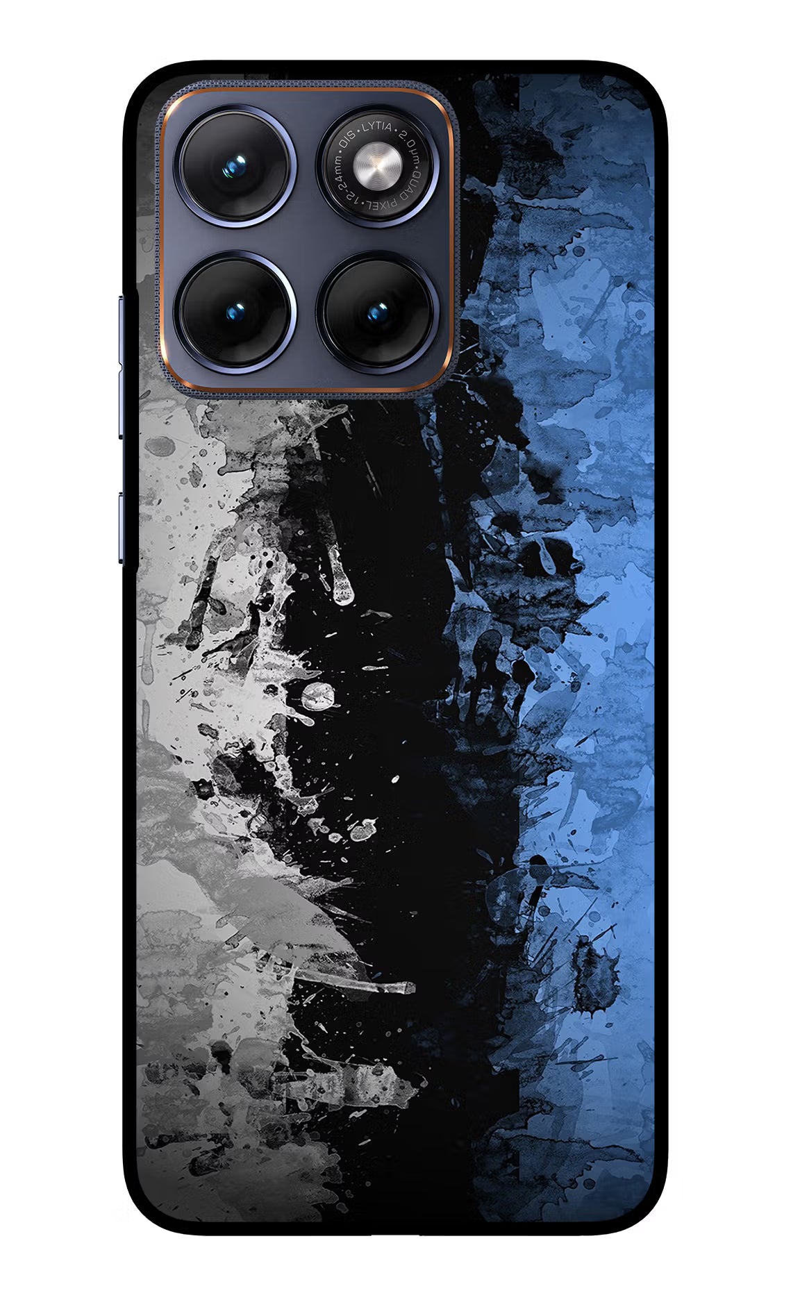 Artistic Design Moto Edge 70 Fusion Glass Case Back Cover by Casekaro