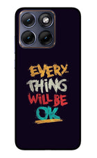 Everything Will Be Ok Moto Edge 70 Fusion Glass Case
