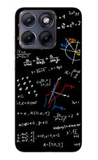 Mathematics Formula Moto Edge 70 Fusion Glass Case