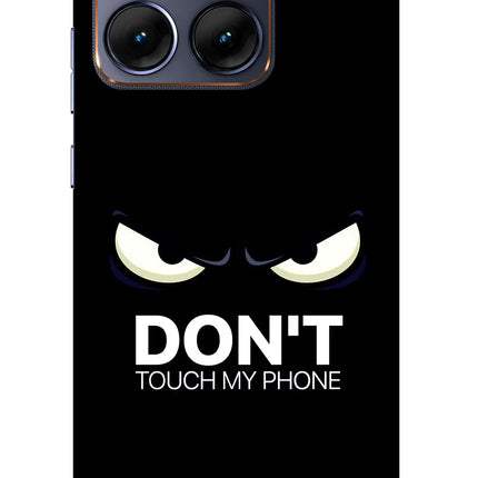 Don'T Touch My Phone Moto Edge 70 Fusion Glass Case