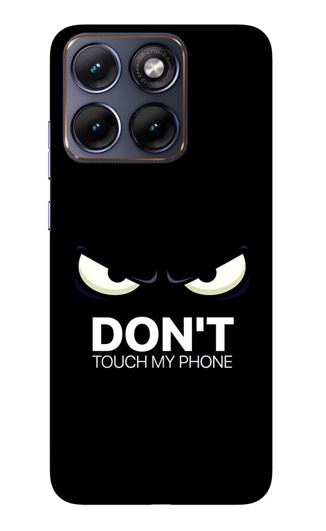 Don'T Touch My Phone Moto Edge 70 Fusion Glass Case