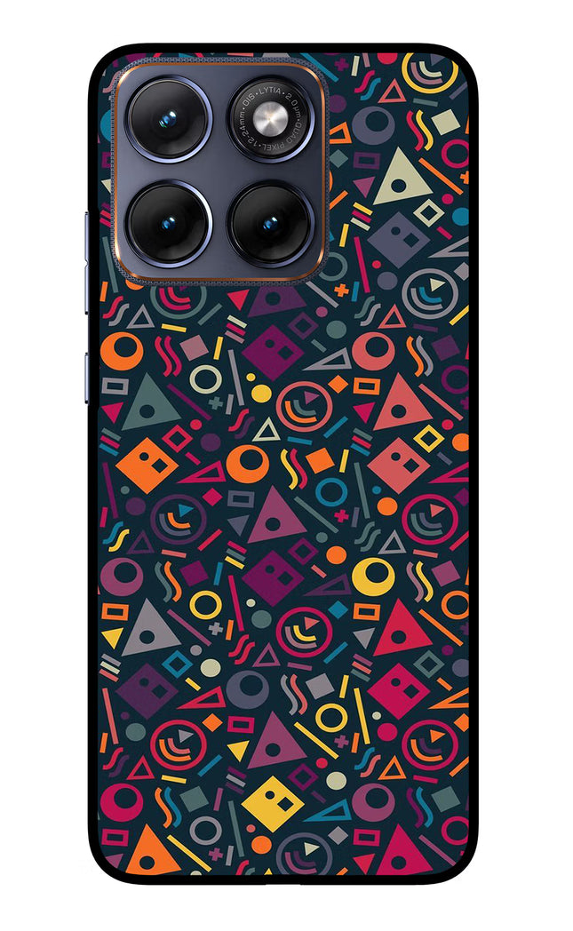 Geometric Abstract Moto Edge 70 Fusion Glass Case