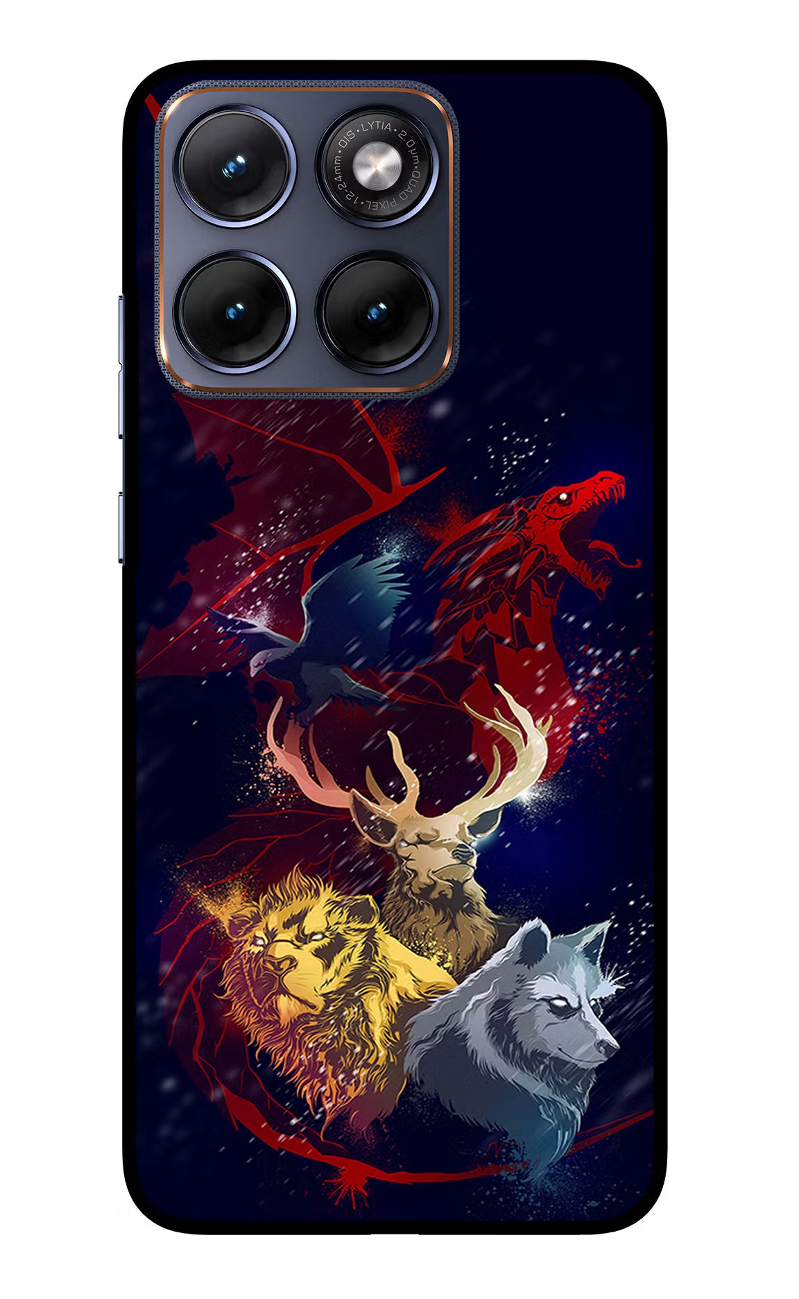 Game Of Thrones Moto Edge 70 Fusion Glass Case