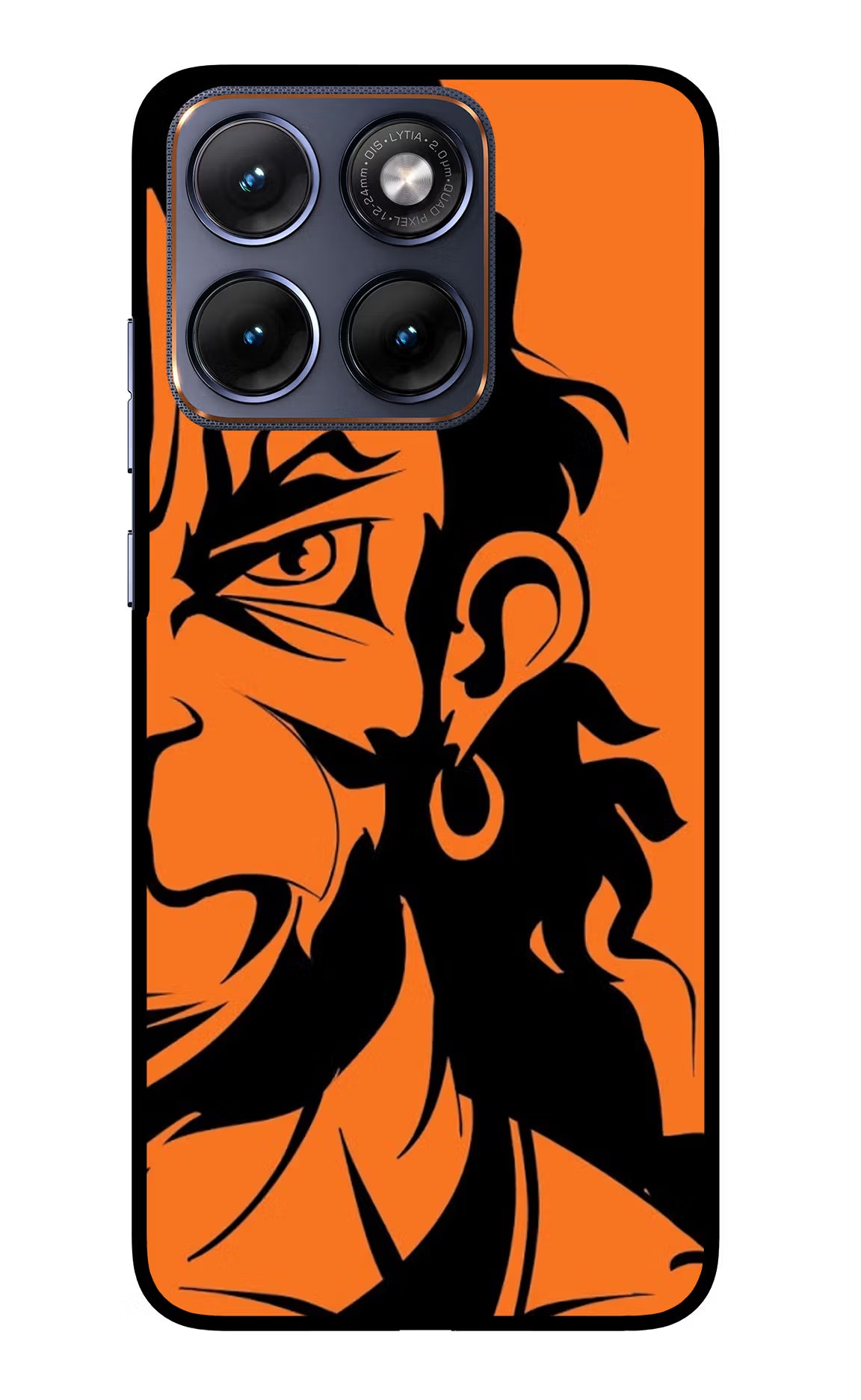 Hanuman Moto Edge 70 Fusion Glass Case Back Cover by Casekaro