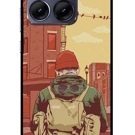 Adventurous Moto Edge 70 Fusion Glass Case