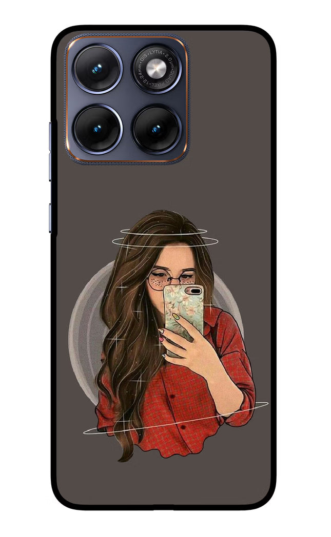 Selfie Queen Moto Edge 70 Fusion Glass Case