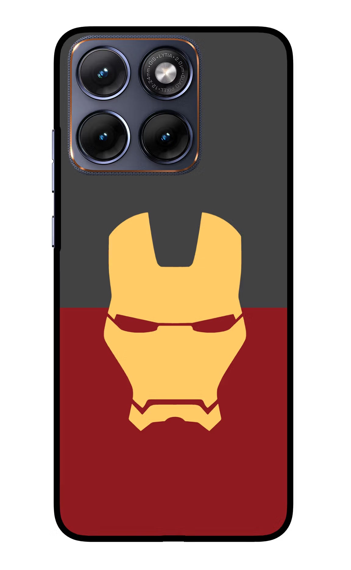 Ironman Moto Edge 70 Fusion Glass Case Back Cover by Casekaro