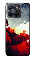 Fire Cloud Moto Edge 70 Fusion Glass Case