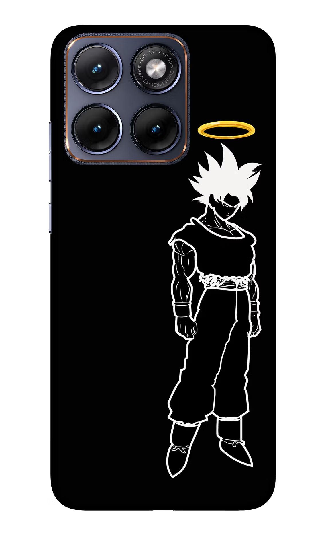 DBS Character Moto Edge 70 Fusion Glass Case Back Cover by Casekaro