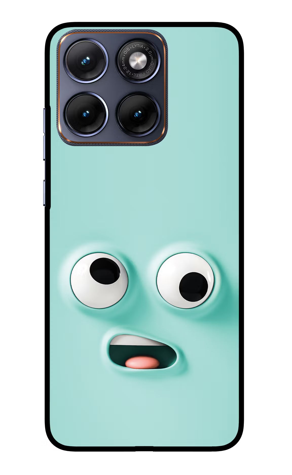 Funny Cartoon Moto Edge 70 Fusion Glass Case