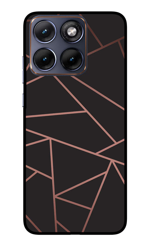 Geometric Pattern Moto Edge 70 Fusion Glass Case