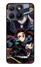 Demon Slayer Moto Edge 70 Fusion Glass Case