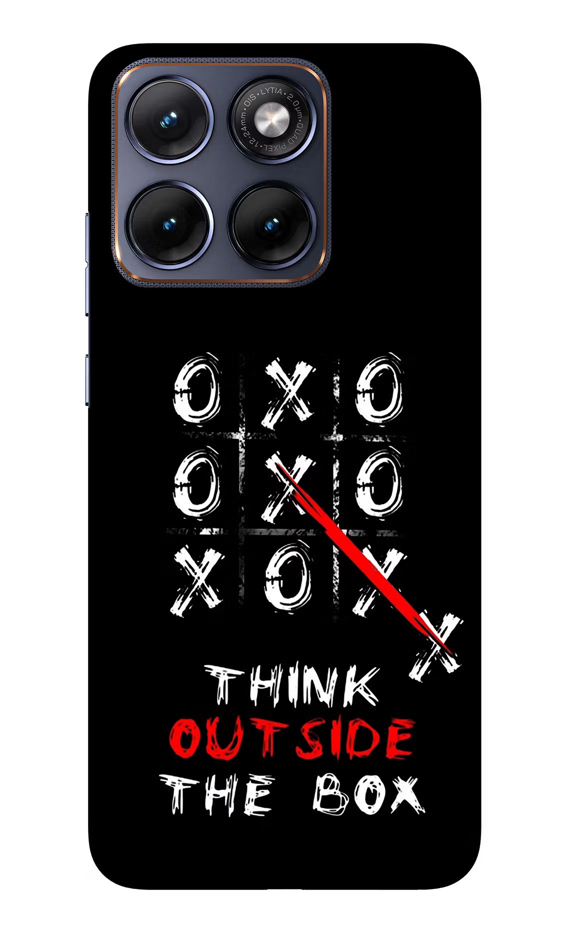 Think out of the BOX Moto Edge 70 Fusion Glass Case
