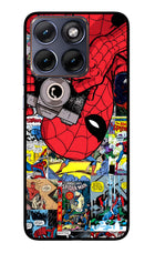 Spider Man Moto Edge 70 Fusion Glass Case